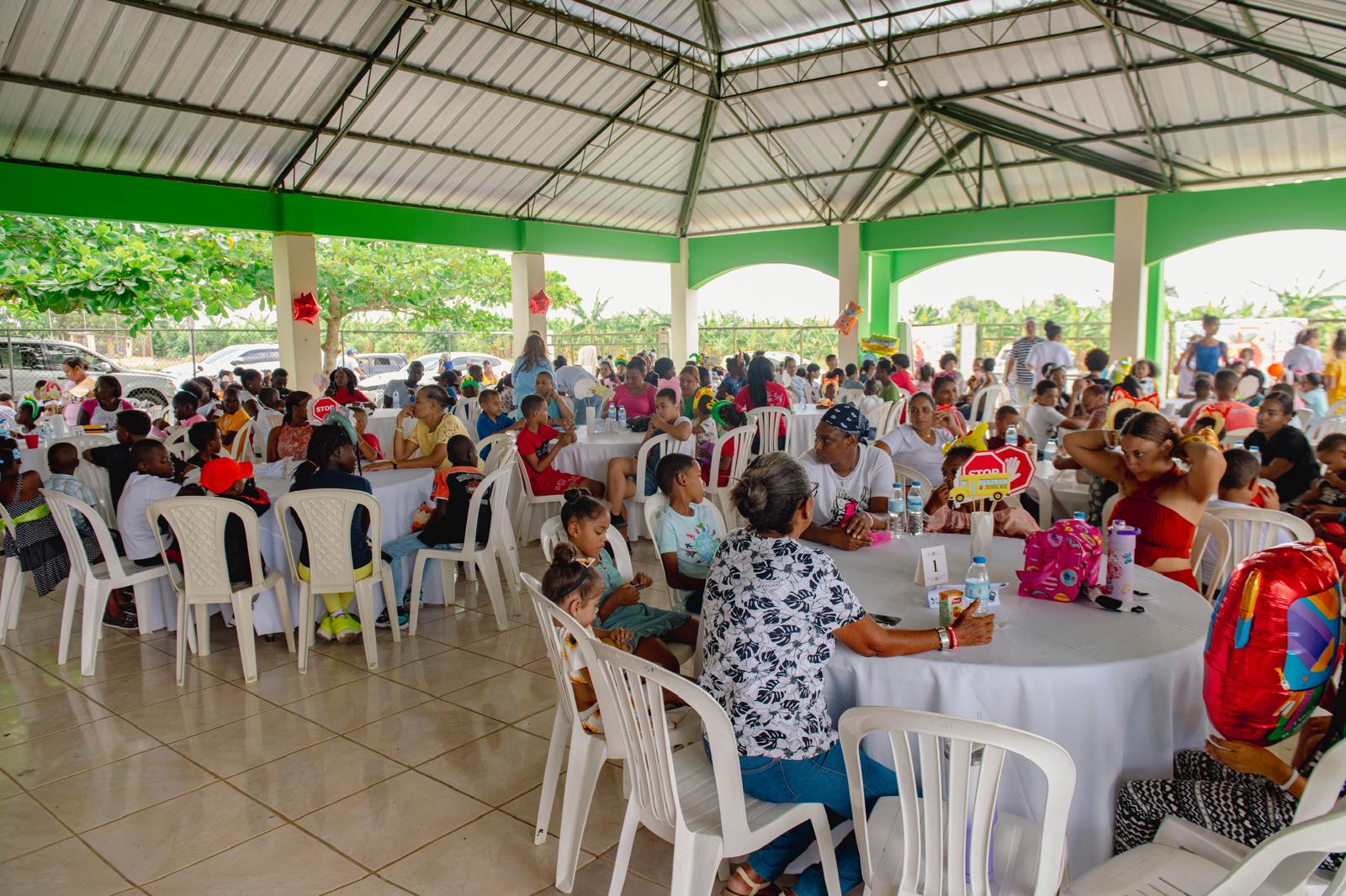 Community gathering at a VelRod Charity event